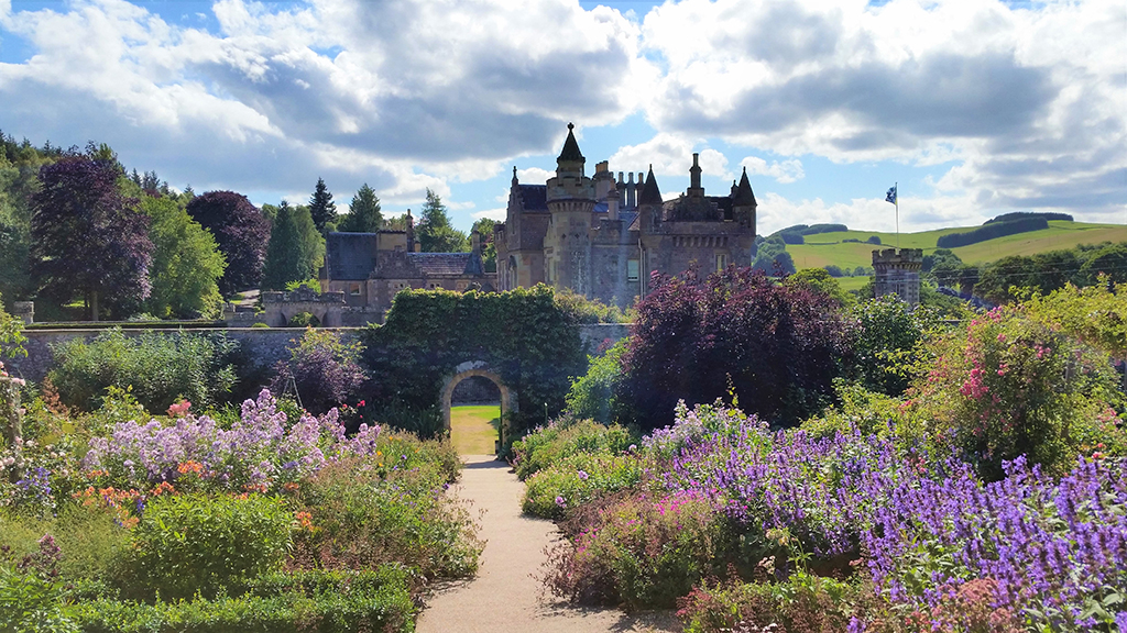 Abbotsford House, located in the Scottish Borders, was home to  Sir Walter Scott