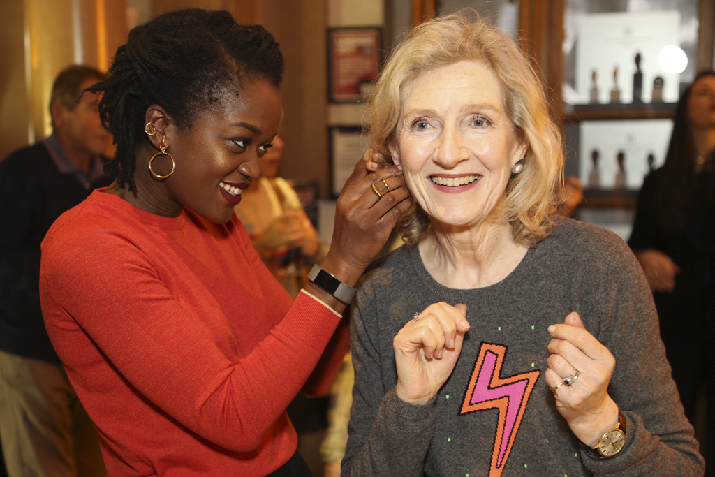 Trying on jewellery by Charlotte CHESNAIS