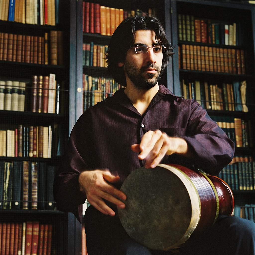 Musician Keyvan Chemirani (Photo: Gilles Abegg)