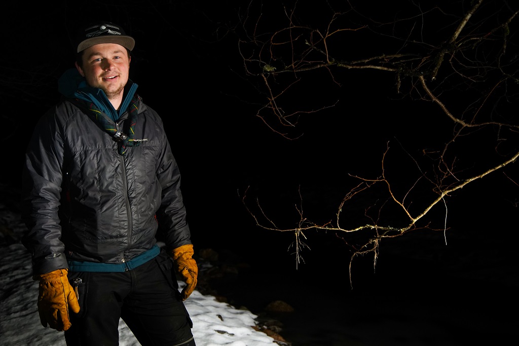 Rob Cochrane has taken the 2019 Scottish Youth Award for Excellence in Mountain Culture (Photo: Dave MacLeod)