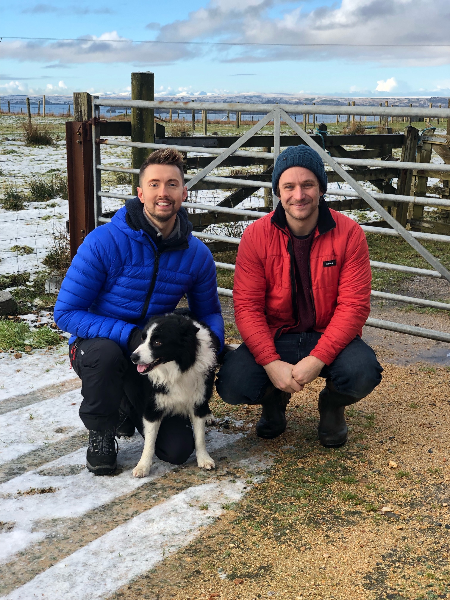 Sean Batty with Colin Macleod in Lewis.