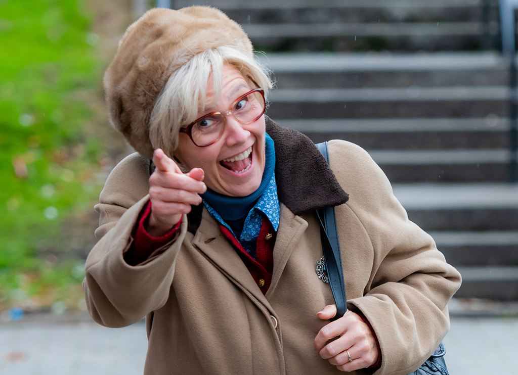 Jane McCarry as Isa in Still Game (Photo: BBC/Alan Peebles)