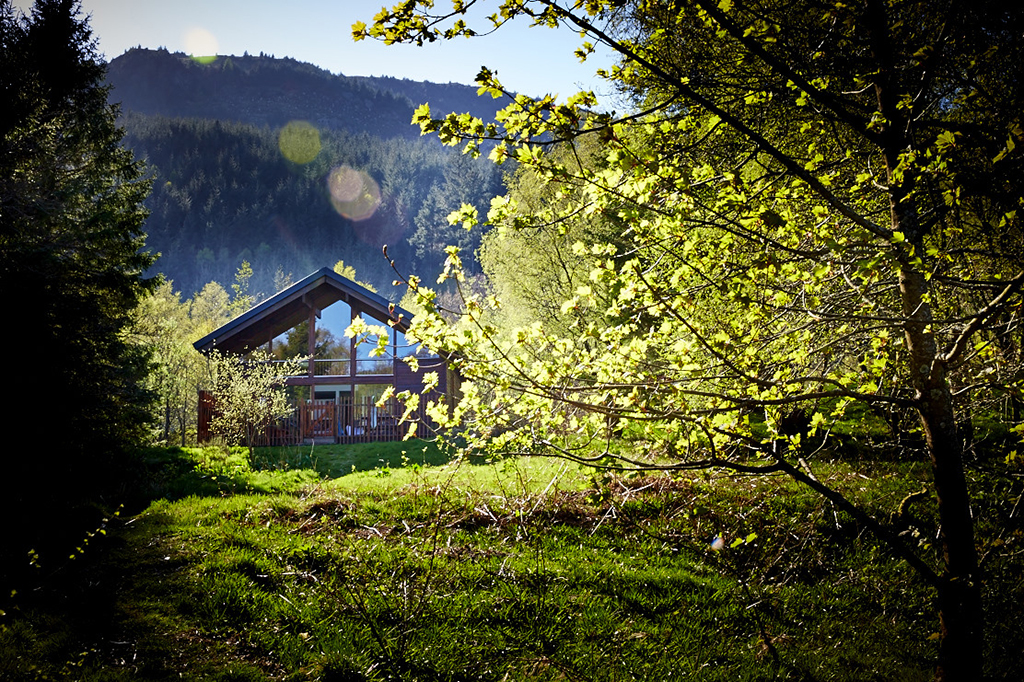 A holiday cabin in Strathyre (Photo: Forest Holidays)