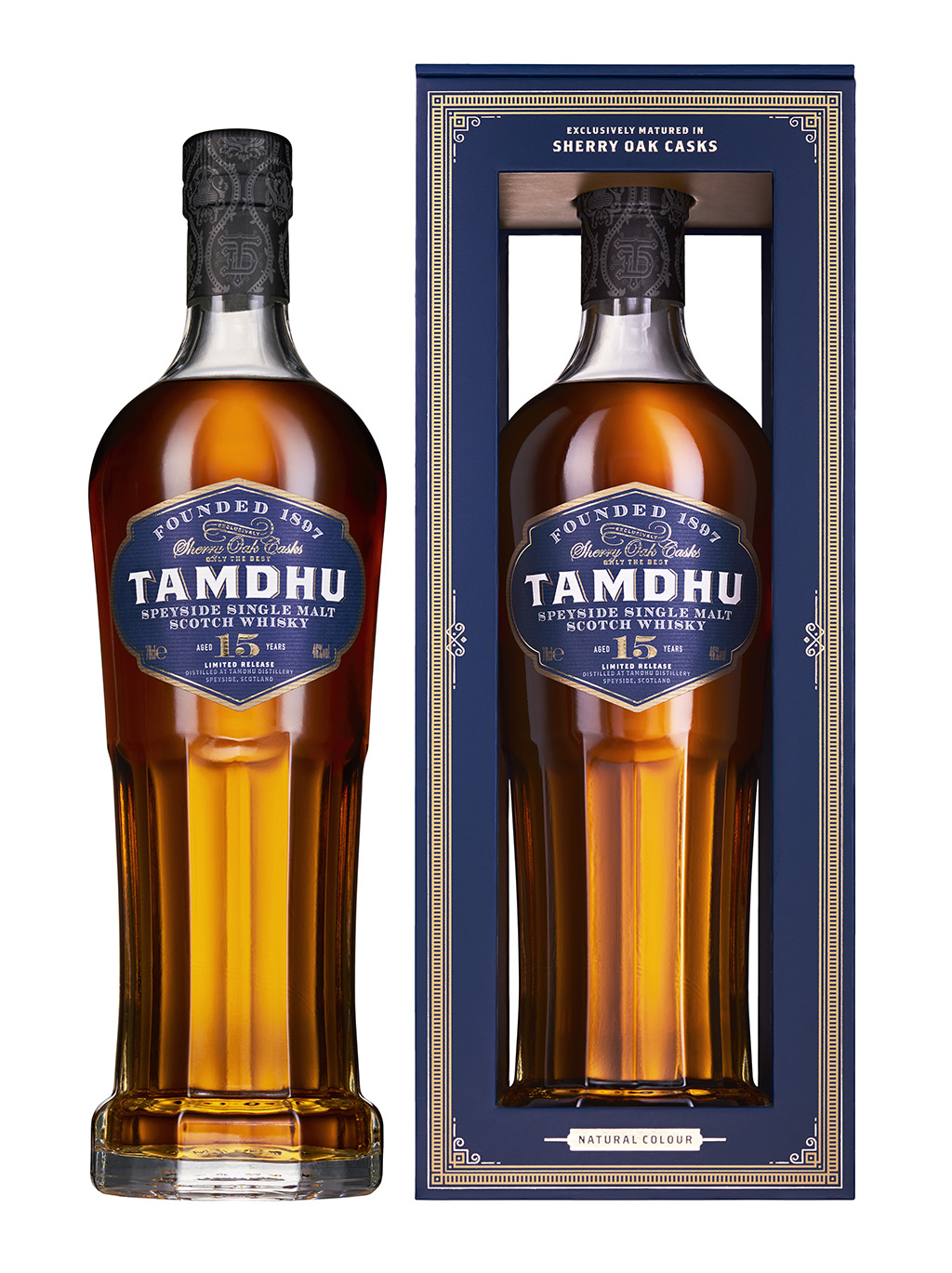 Tamdhu_15YR Bottle &amp; Box_150dpi