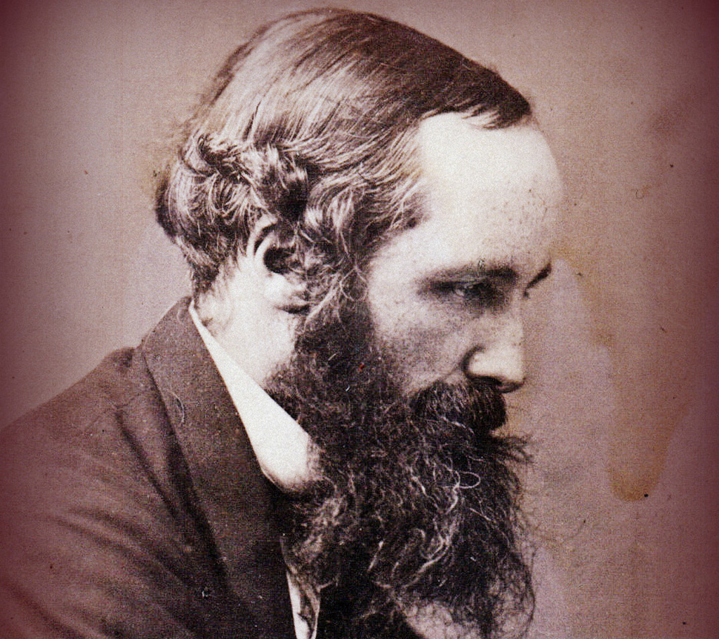 A portrait of James Clerk Maxwell