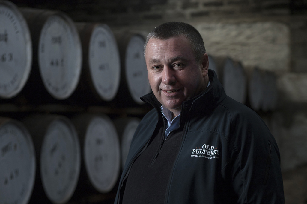 Malcolm Waring, the Old Pulteney distillery manager