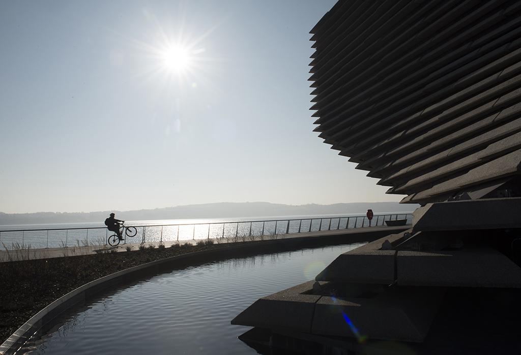The V&amp;A Dundee building  (Photo: Julie Howden)
