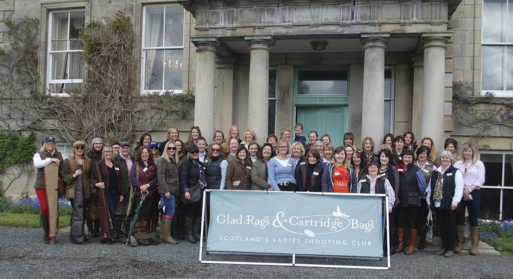 The ladies of Glad Rags at Netherdale House