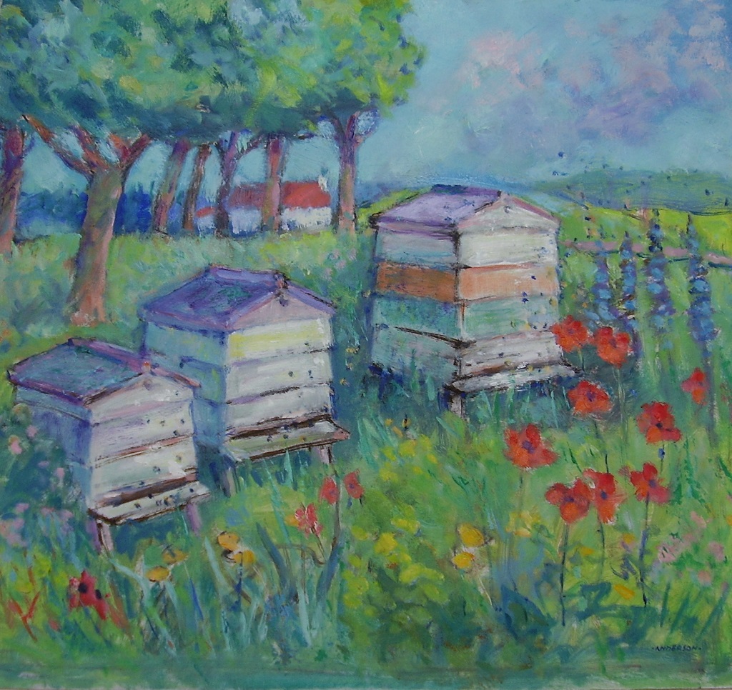 Beehives, Isle of Lismore, is another artwork which will be on display