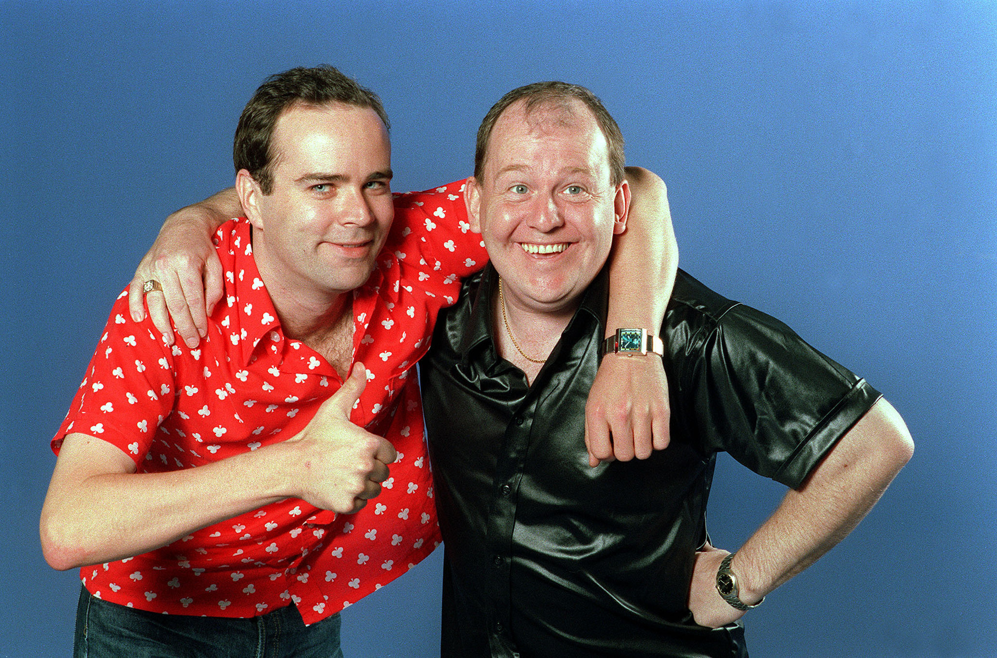 Greg Hemphill and Ford Kiernan in their Chewin' the Fat days.  (Photo: BBC Scotland) 