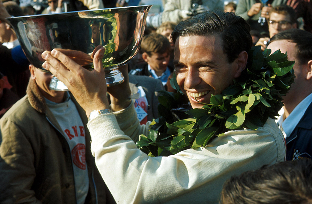  Jim Clark at Watkins Glen, USA, on 2 October 1966