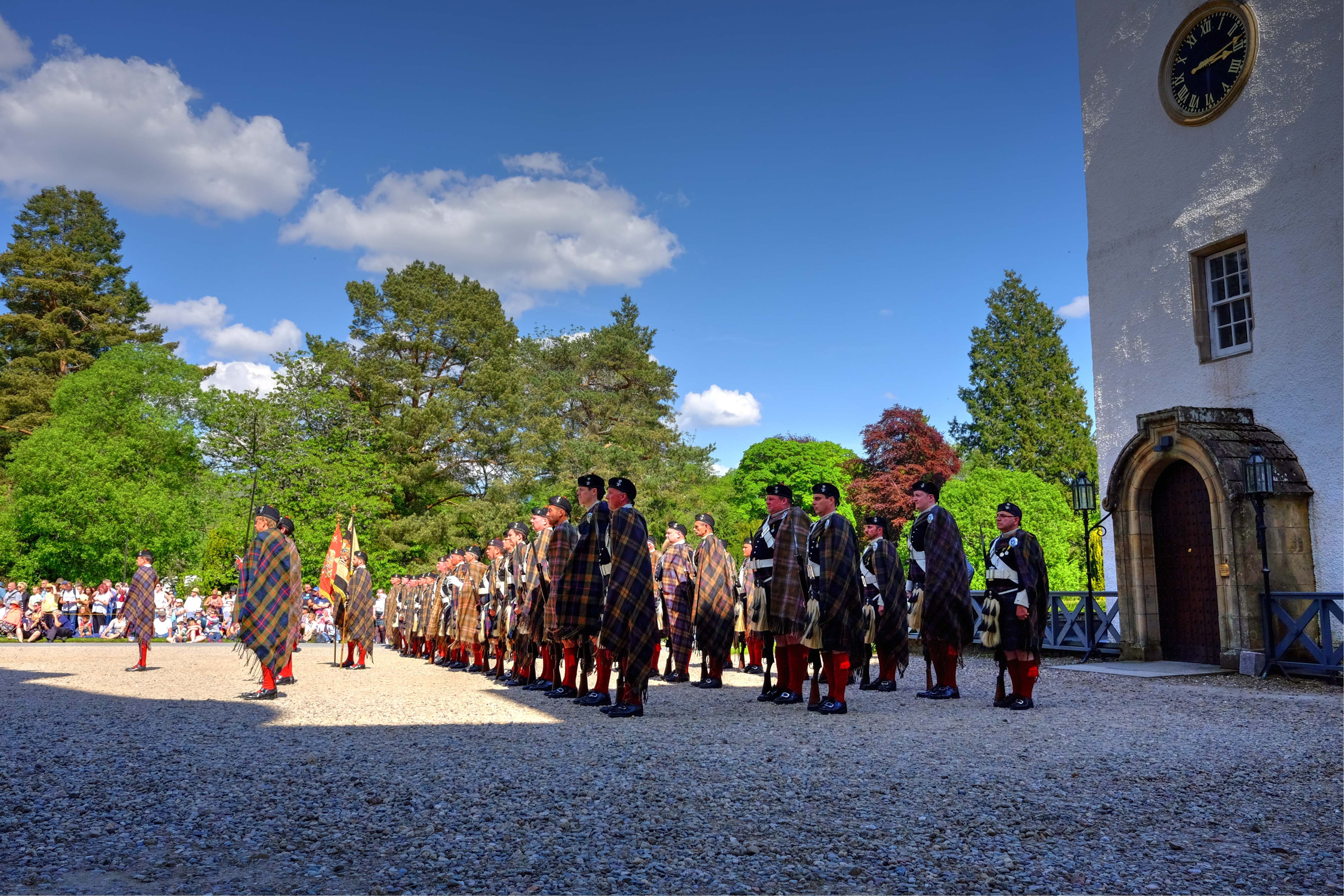 Atholl Highlanders Parade 2018 at Blair Castle 2