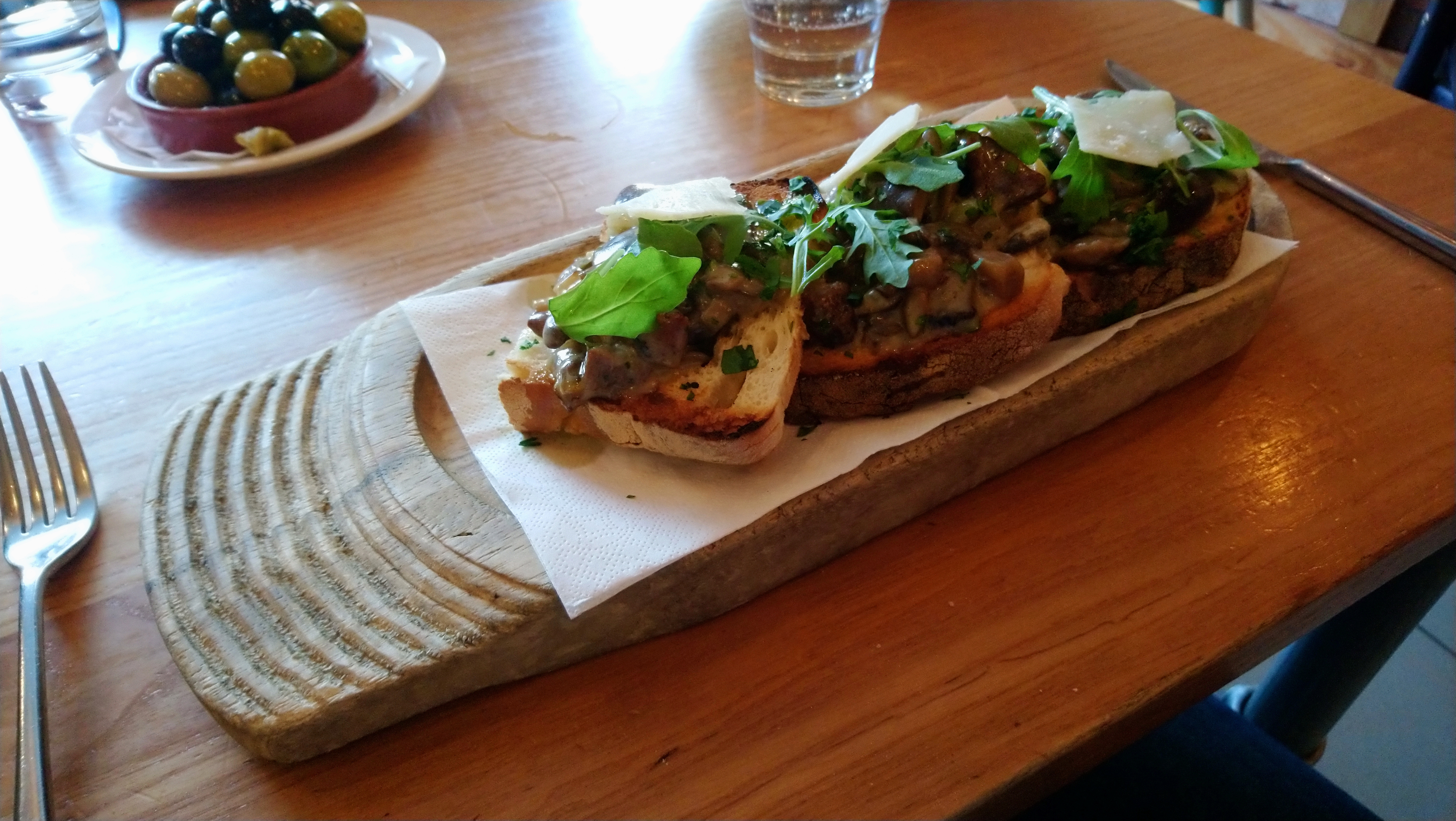 Bruschetta tartufata