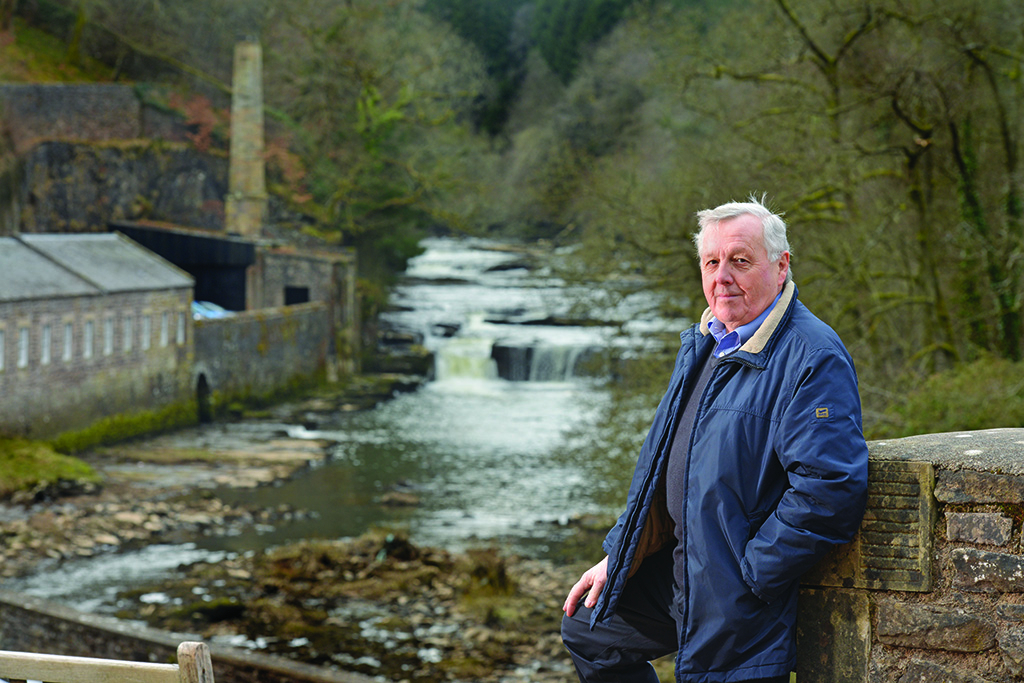 The countryside around Lanark and along the banks of the Clyde are a favourite place for Jimmy McRae to wander (Photo: Angus Blackburn)