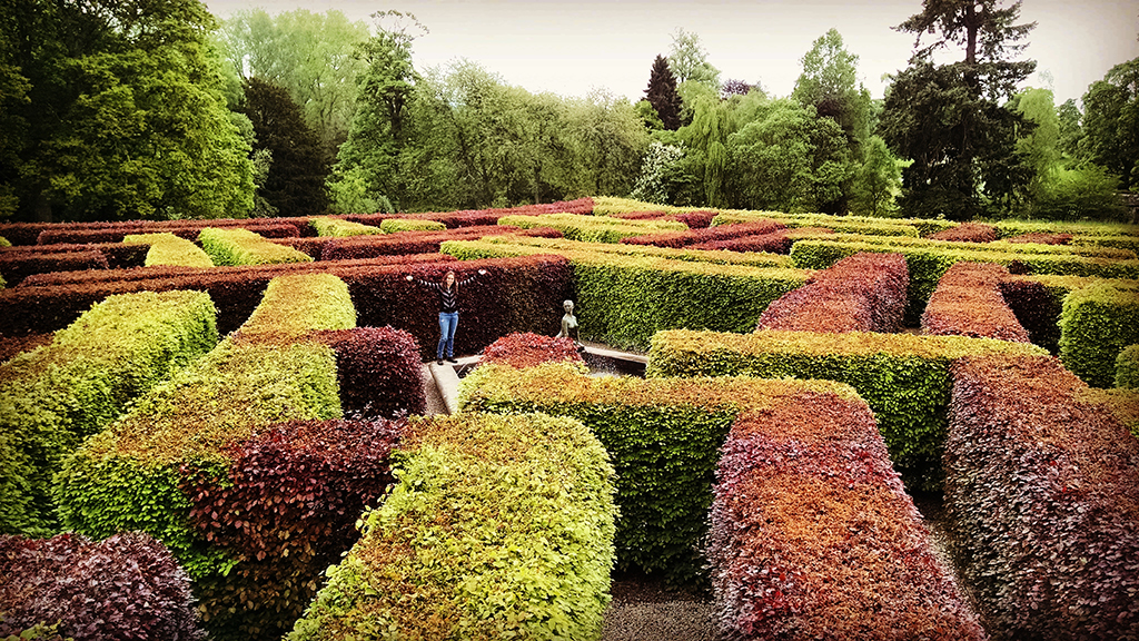 The Murray Maze at Scone Palace