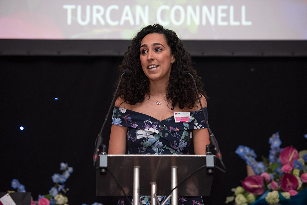 The Scottish Women in Business Awards 2019 president Zaynab Al Nasser at the Grand Central Hotel in Glasgow  (Photo: Julie Broadfoot)