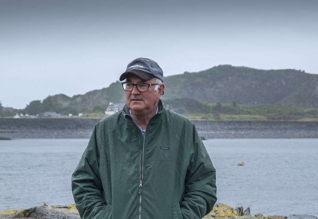 Richard Blair, the son of George Orwell, returns to the Corryvreckan whirlpool