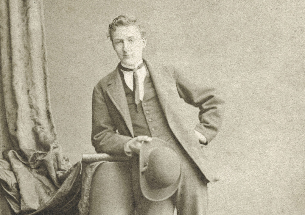 George Lennox Watson at the age of 21 (Photo: Martin Black Collection)