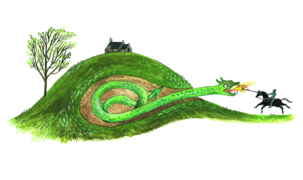 The Worm of Linton (Illustration: Lindsay Grime)