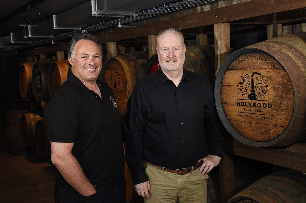 Holyrood Distillery founders David Robertson and Rob Carpenter (Photo: Greg Macvean)