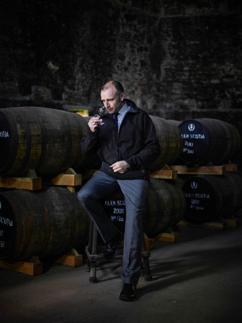 Iain McAlister, Glen Scotia distillery manager