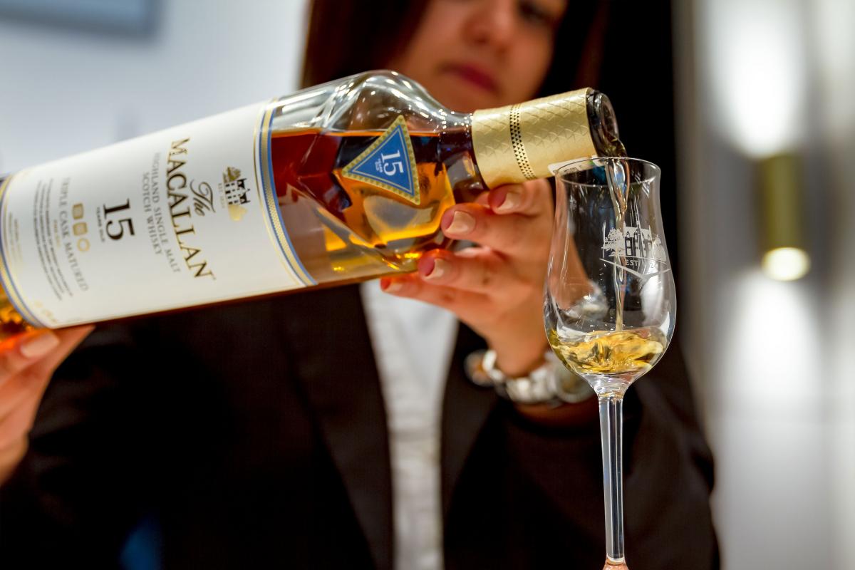 The Macallan's Dubai boutique offers travel retail exclusives