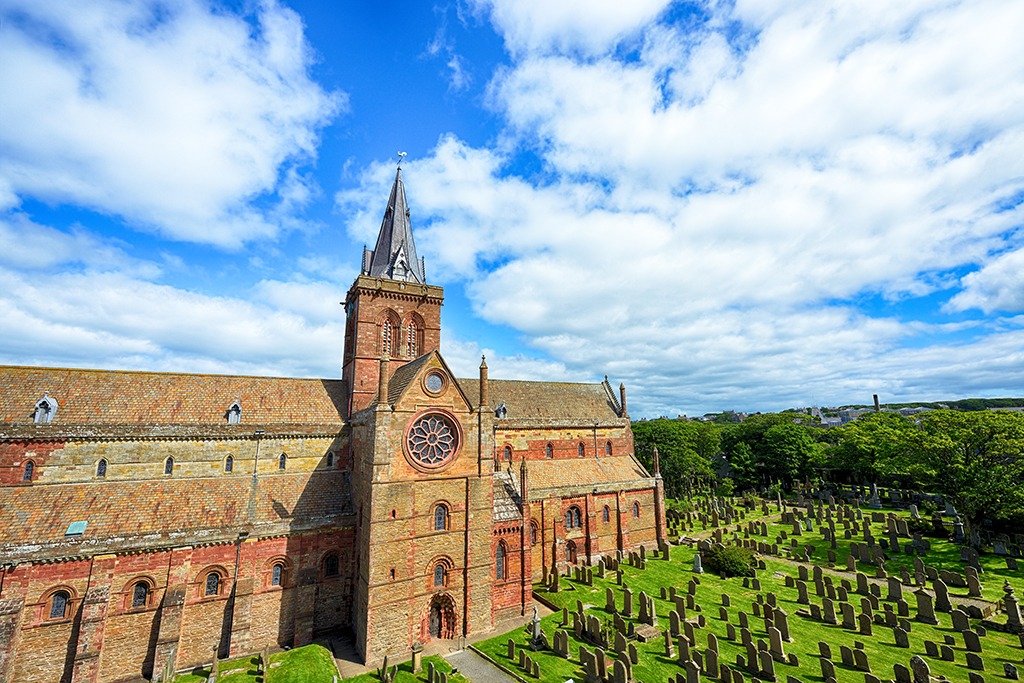 St Magnus Cathedral in Orkney