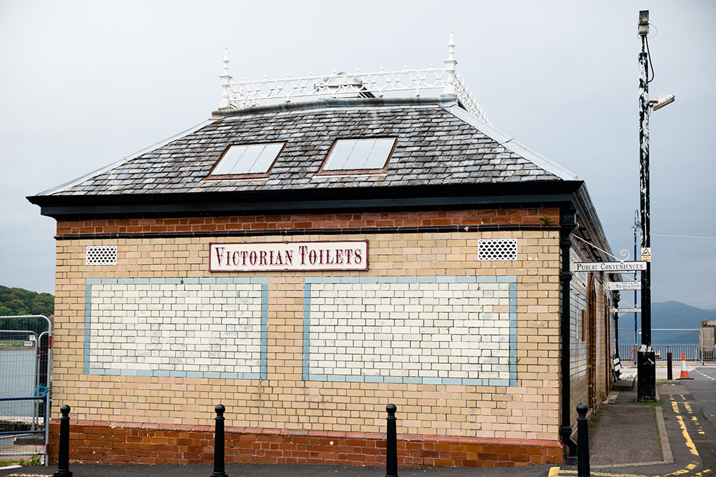 Victorian public toilets on Bute