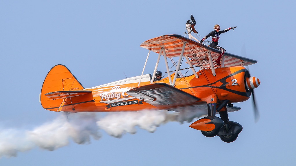 Renowned aerobatic display team, The Blades (Photo: Aerosuperbatics)