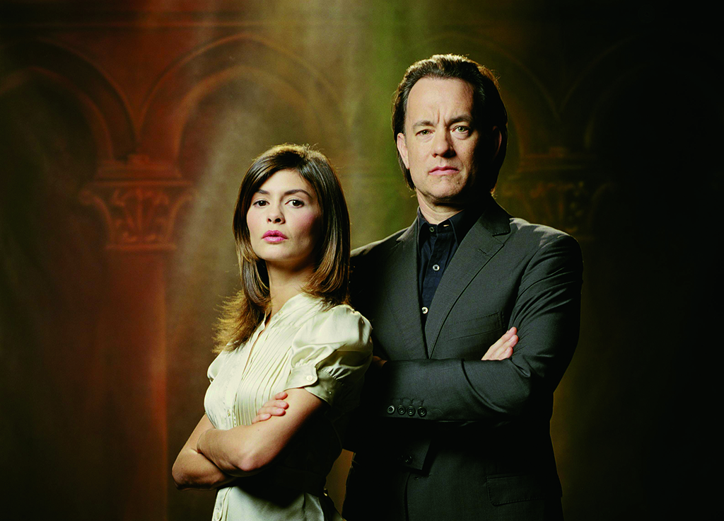 Tom Hanks and Audrey Tautou in The Da Vinci Code