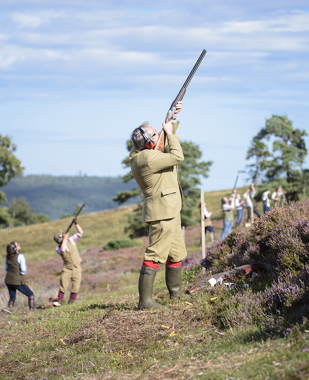 Shooting at the Glamis Estate