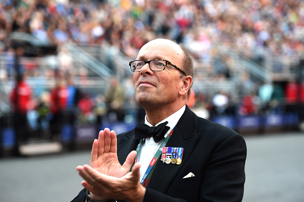 Brigadier David Allfrey, chief executive and producer of the Royal Edinburgh Military Tattoo