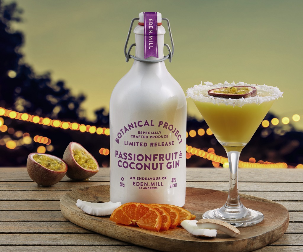 Eden Mill Passionfruit and Coconut Gin (£19.99 50cl)