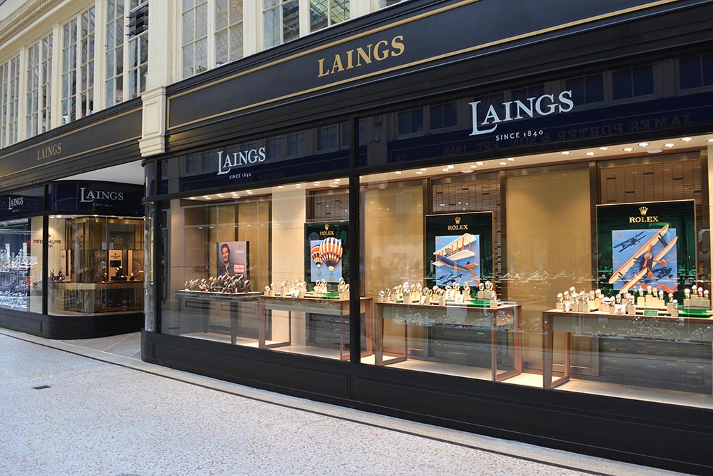 One of the Laings shops in Glasgow