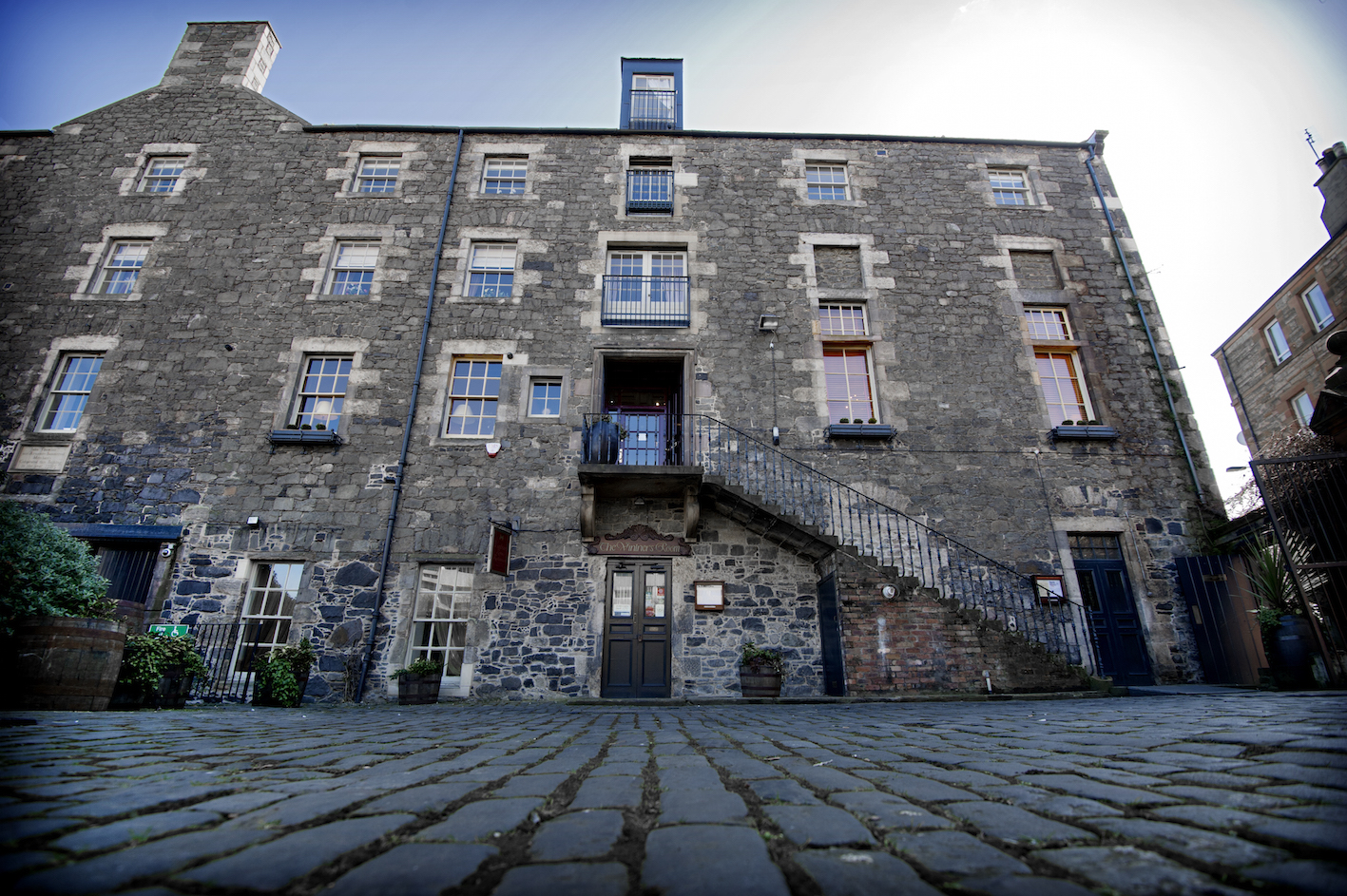 The Scotch Malt Whisky Society's headquarters, the Vaults, in Leith (Photo: Peter Sandground)