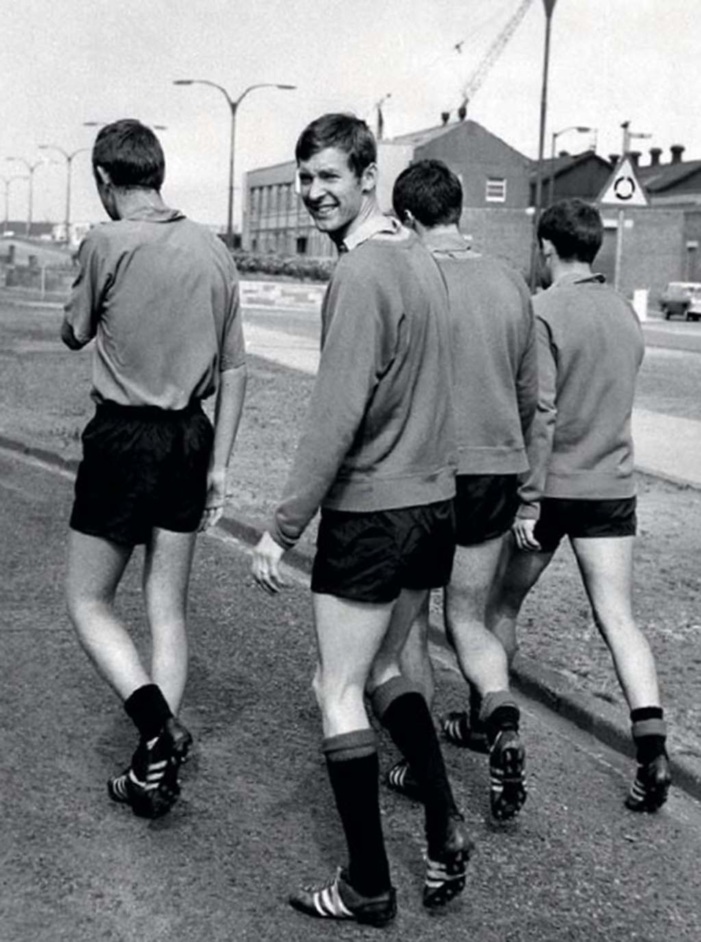 A young Alex Ferguson