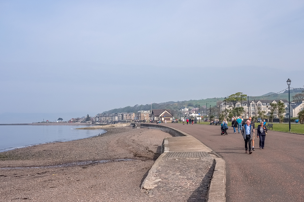 Largs beach