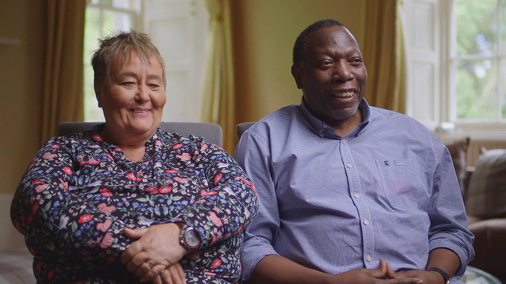 Emeli Sande's Street Symphony sees her visit her parents parents Joel and Diane in Aberdeenshire (Photo: BBC Scotland)