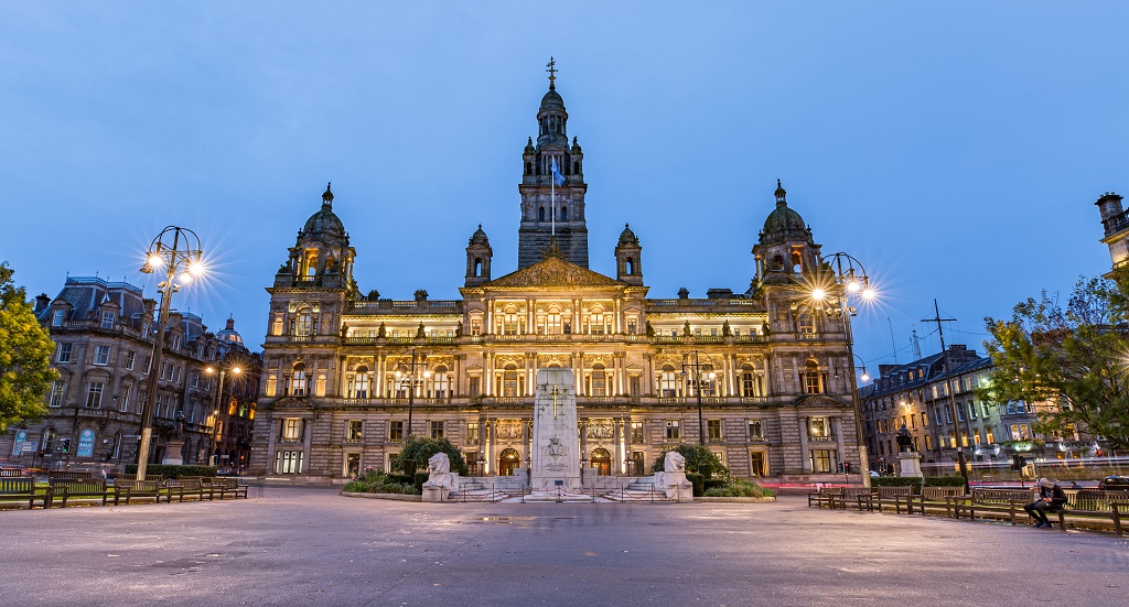 George Square in Glasgow