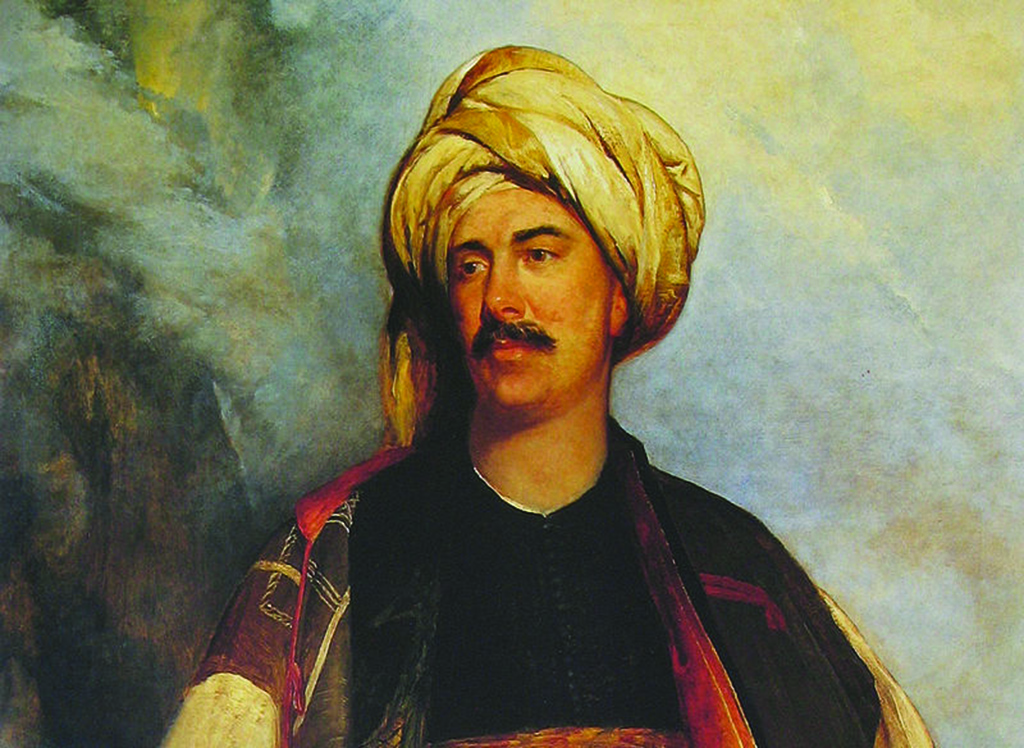 David Robertson Esq. in the Dress He Wore in Palestine by Robert Scott Lauder (1840)