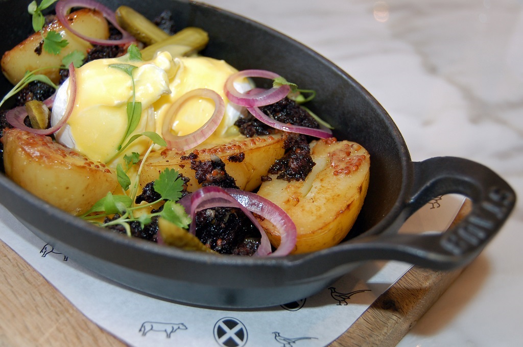 Black pudding hash at Bo &amp; Birdy