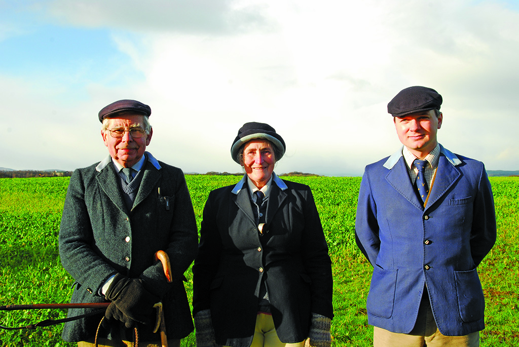 Robert Thorne, Daphne Thorne and dapper First Whip, Callum Rae