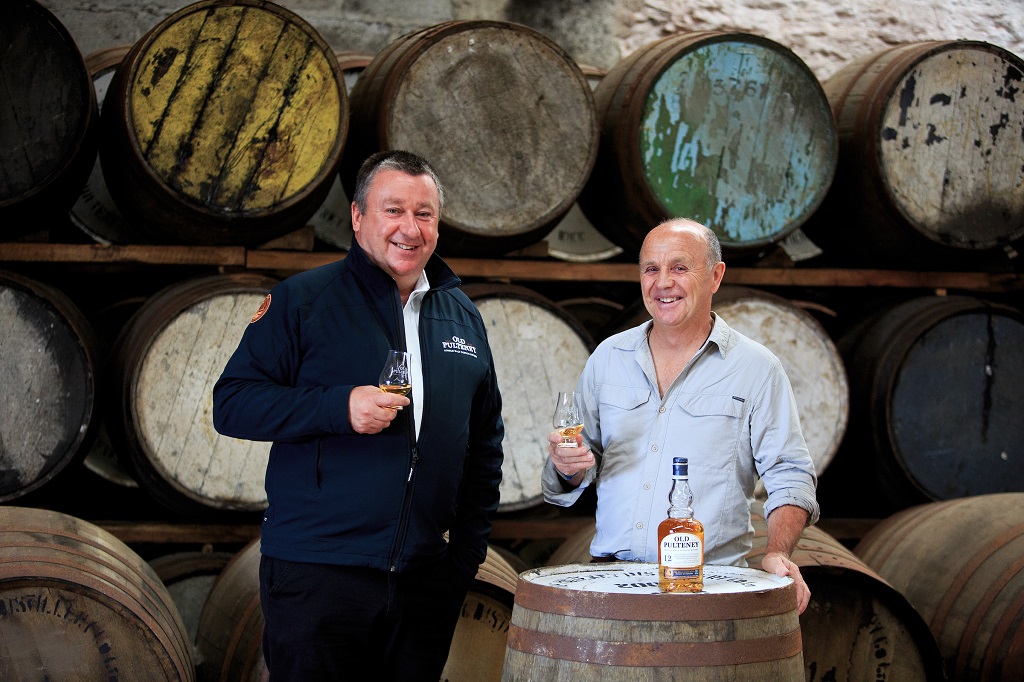 Doug Allen at the Old Pulteney Distillery