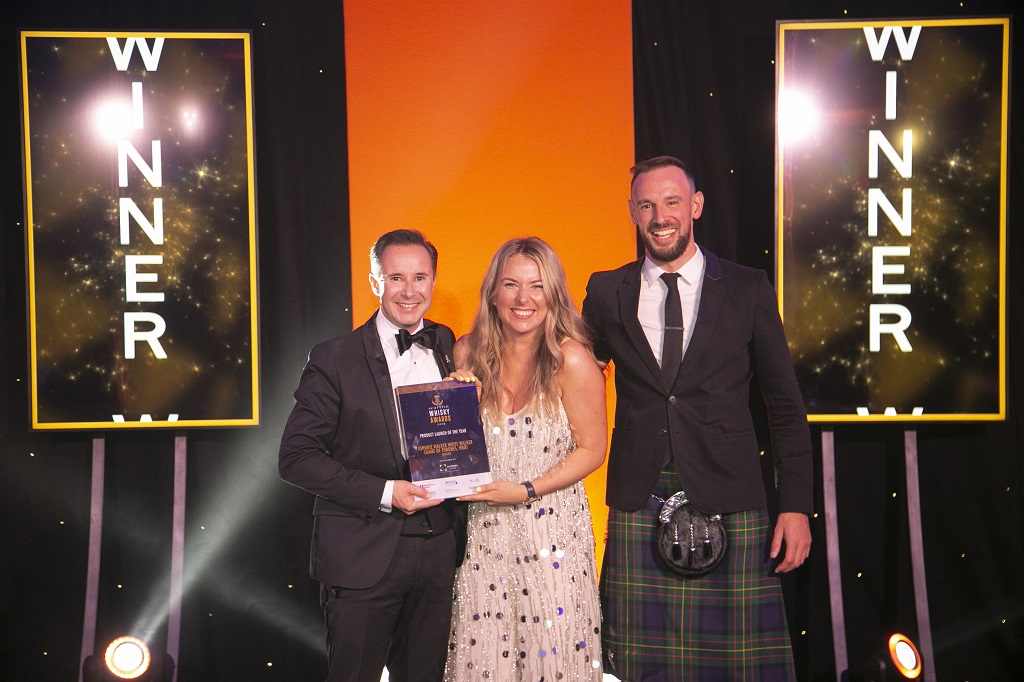 The Product Launch of the Year award is given to Johnnie Walker/Diageo for White Walker, by McLaren Packaging