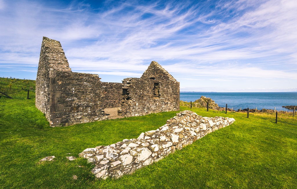 St Ninian's Chapel at the Isle of Whithorn