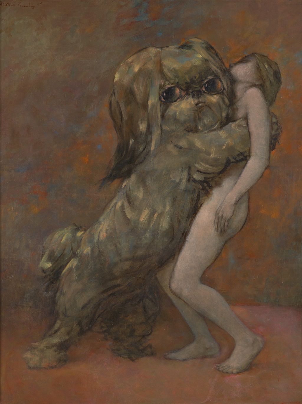 Tableau vivant (Living Picture) 1954 by Dorothea Tanning