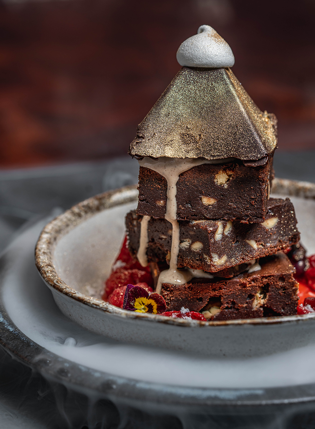 Tattu's Chocolate Brownie Pagoda