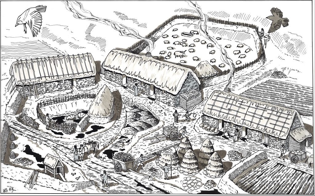 An artist's impression of Wee Bruach