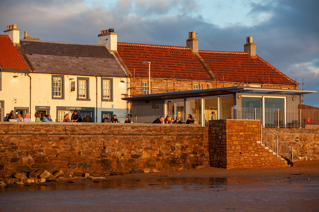 The Ship in in Elie