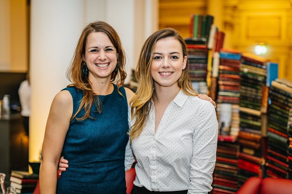 The Balvenie apprentice malt master Kelsey McKechnie, and The Balvenie UK brand ambassador, Alwynne Gwilt (Photo: Grant Anderson)